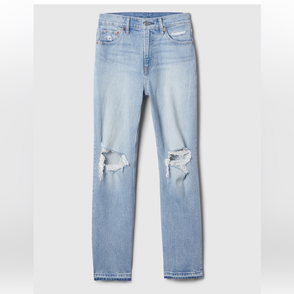 GAP Cheeky Straight high rise straight jean - size 26 / 2s